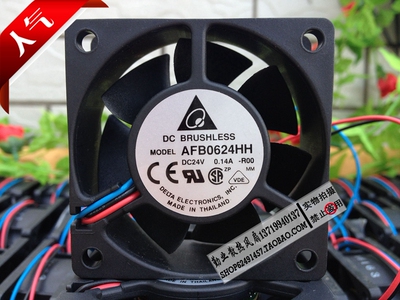 全新原装台达 AFB0624HH 6025 24V 0.14A ABB变频器机箱焊机风扇