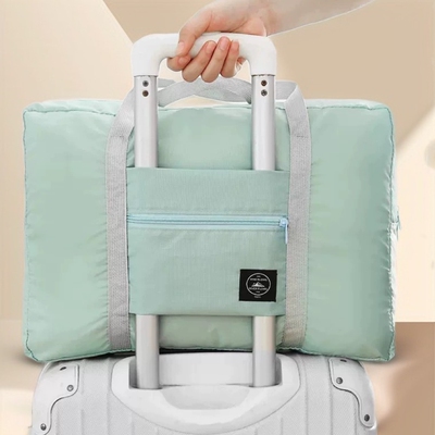 女士外出旅行包时尚大容量可套拉杆箱 高颜值轻便款手提式待产包