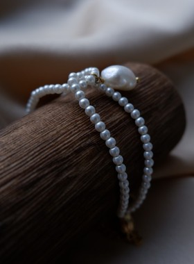 天然珍珠1900森系莲蓬吊坠设计感