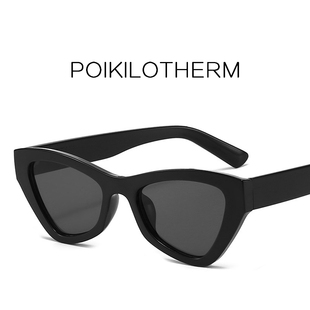 PLTH 遮阳网红墨镜潮流超酷男女街拍防紫外线猫眼蹦迪太阳镜 夏季