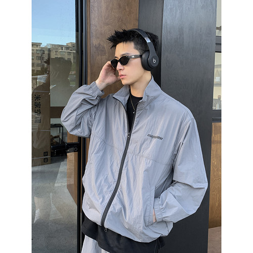PLTH*UPF50+夏季轻薄透气速干套装防晒机能风户外休闲登山服外套