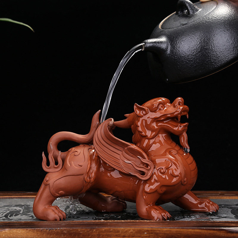 精品紫砂招财貔貅金蟾茶宠摆件办公室桌家居家装饰品创意 特价,餐饮具,茶宠摆件,淘宝优惠券,粉丝福利购,淘宝优惠卷