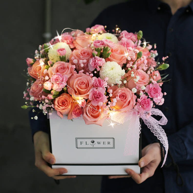 11朵红玫瑰生日鲜花速递湖北黄石市黄石港西塞山下陆区铁山区同城