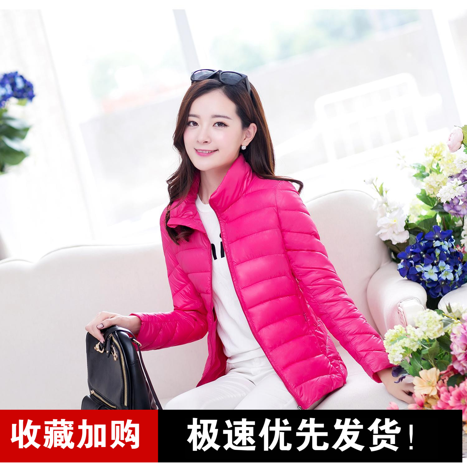 短款时尚外套棉袄棉衣羽绒棉服图片