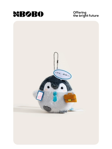 Теннисная спортивная плюшевая кукла, подвеска для школьников, школьный рюкзак, украшение на сумку, пингвин