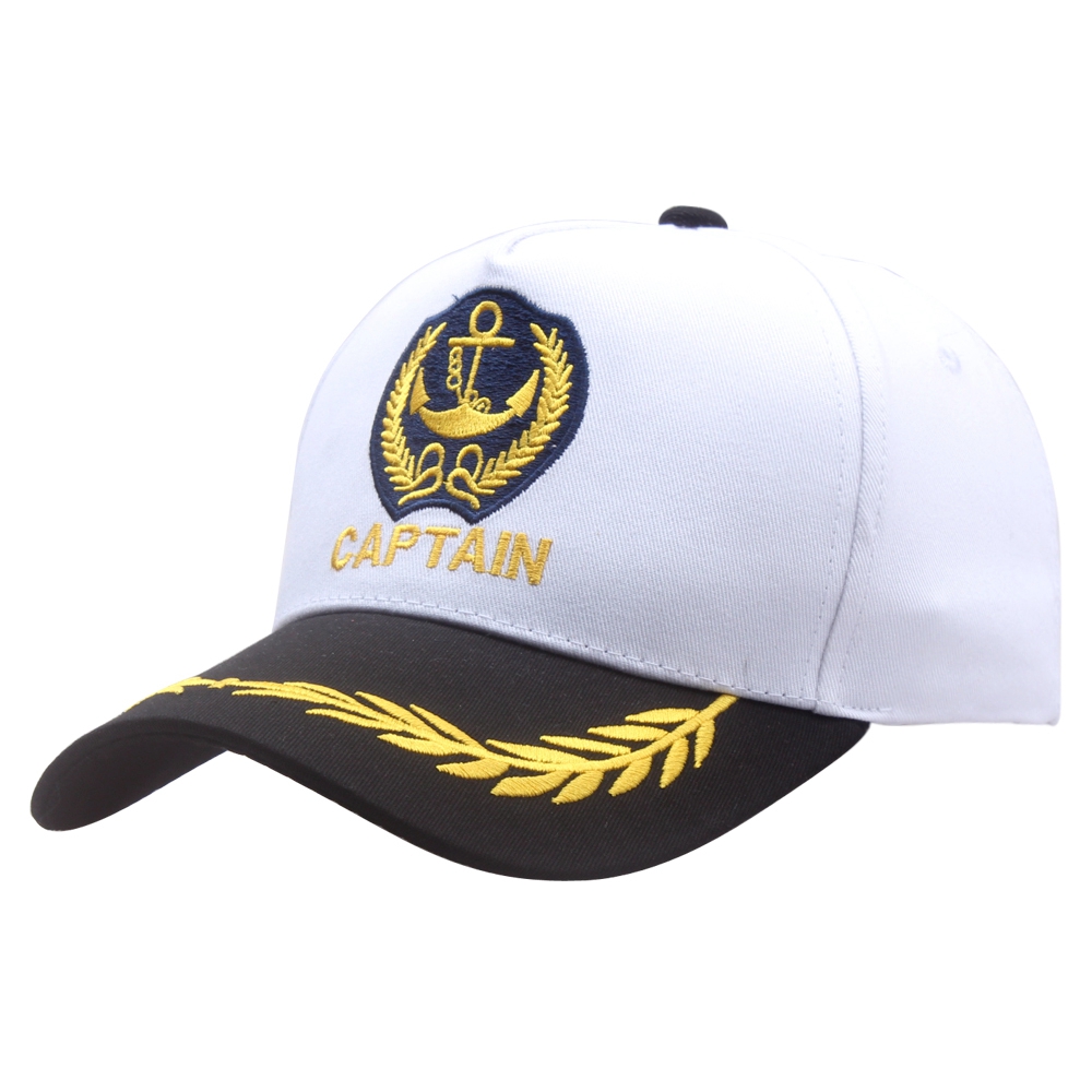 现货captain海军水手帽舞台表演