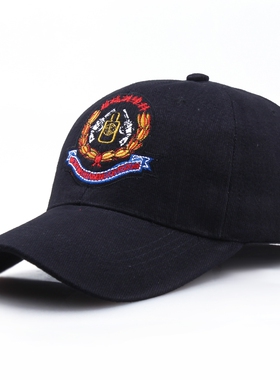皇家香港RHKP纪念品 WTD 战术训练刺绣鸭舌帽棒球帽子 男士黑色版