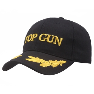壮志凌云 汤姆•克鲁斯 飞行员迷棒球帽子纪念立体刺绣帽麦穗帽子