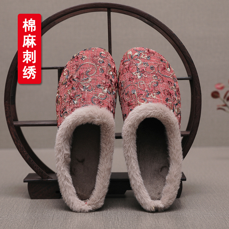 包跟棉拖鞋女款室外可穿拖鞋