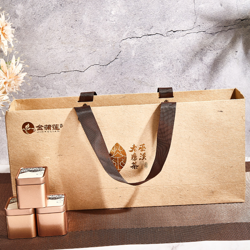 金蒲莲正宗巫溪老鹰茶◆远山系列◆200克12小方罐礼盒装颗粒茶