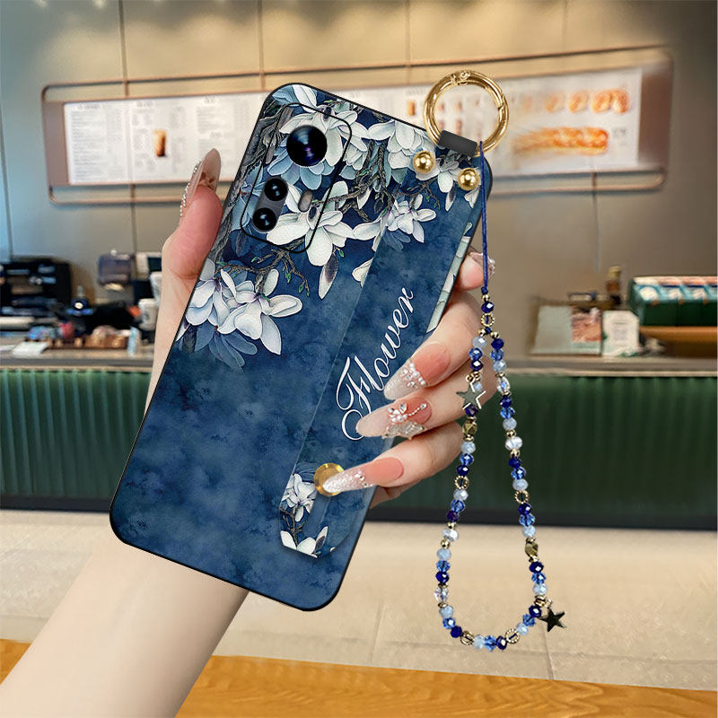 布纹玉兰适用于小米12手机壳12pro时尚12x古风女款Ultra创意米11腕带支架11pro挂绳10镜头全包10s保护套,3C数码配件,手机保护套/壳,淘宝优惠券,粉丝福利购,淘宝优惠卷