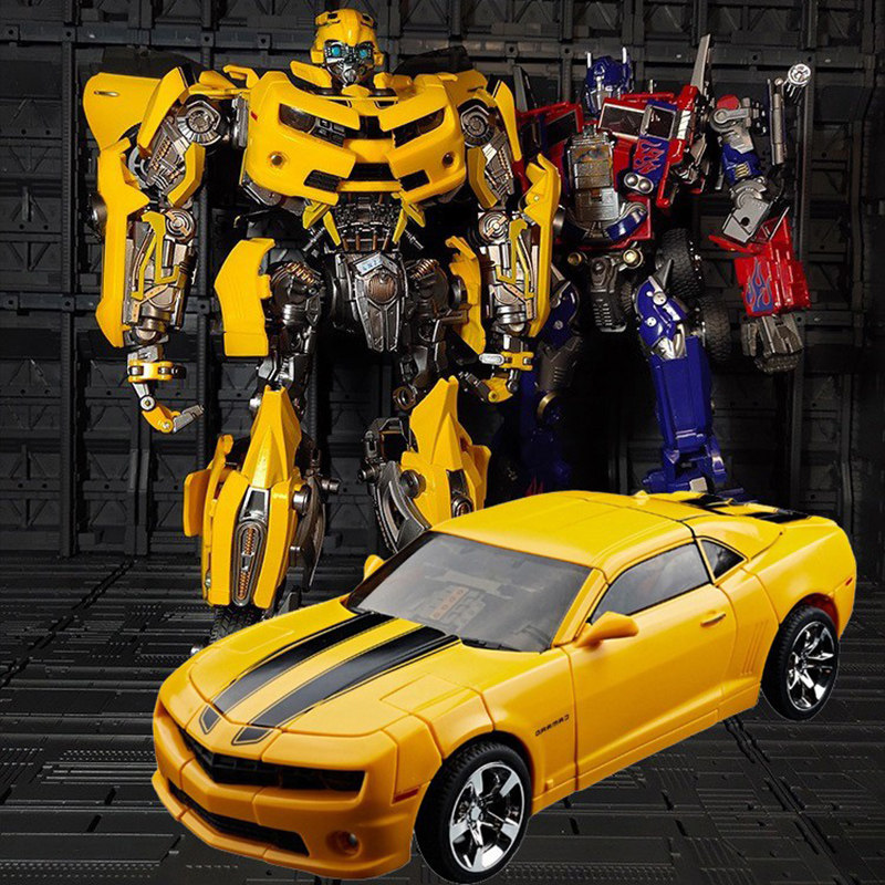 大黄蜂变形玩具5金刚擎天之柱机器人汽车模型男孩儿童礼物合金版