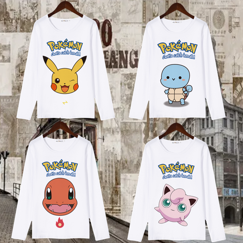 童装口袋妖怪长袖动漫周边