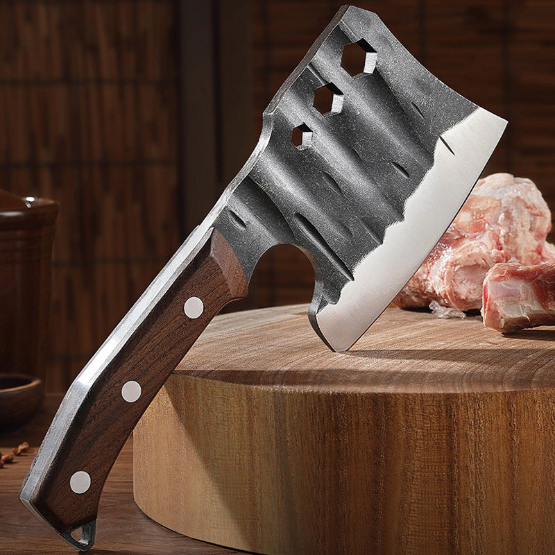 瑶夫人砍骨刀家用锻打高碳砍大骨屠夫商用斩骨厨房剁骨斧头菜刀,厨房/烹饪用具,斩骨刀,淘宝优惠券,粉丝福利购,淘宝优惠卷