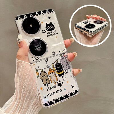 适用华为P50pocket/Pocket2/pocketS手机壳折叠屏保护套新款气质