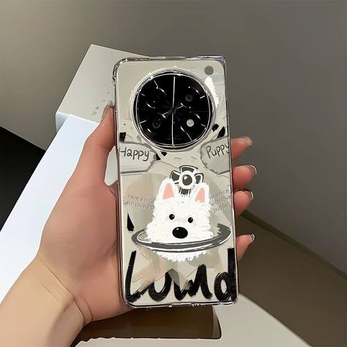 可爱小狗适用vivoxfold5/3pro折叠屏oppon5华为MATEX3X5X6手机壳