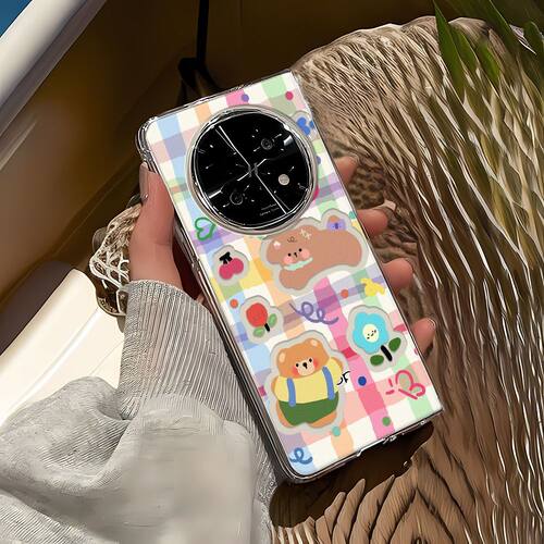 适用于VIVOXfold5手机壳xfold3/xfold2/xfold3pro大折叠款潮卡通