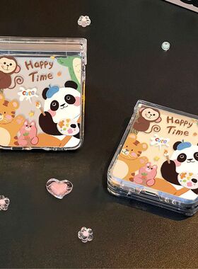 涂鸦动物园oppofindn5手机壳折叠艺术感OPPOfindn3flip小众n2flip