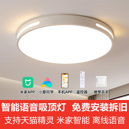 包安装拆旧智能语音LED吸顶灯