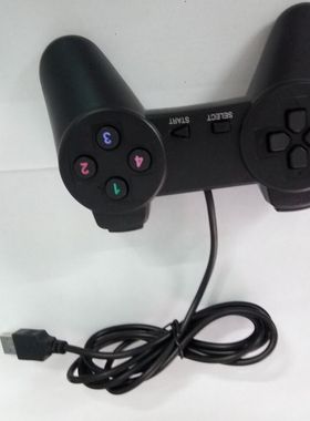 厂家直销701/USB/单打游戏手柄 电脑游戏/PS1/经典无摇杆游戏手柄