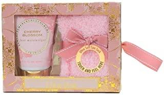 cozy sock and lotion gift box sets  cherry blossom舒适的袜子