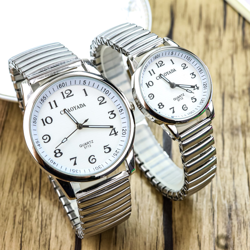 大表盘清晰大数字老年人父母手表