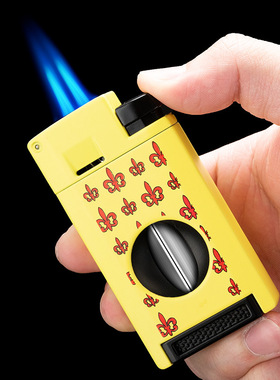 雪茄防风直冲蓝焰雪茄剪多功能便捷三合一CLB-24B5打火机直销