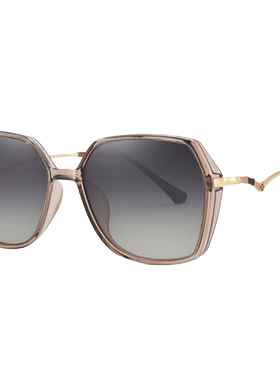 近视太阳镜大框显脸瘦偏光防紫外复古潮流墨镜2024新款潮开车墨镜