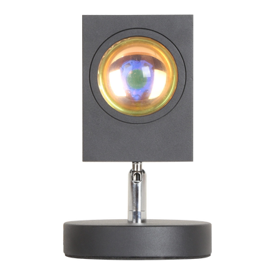 客厅投影夕阳沙发氛围落地台灯