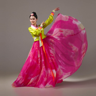 阿幸2025新款朝鲜族演出服