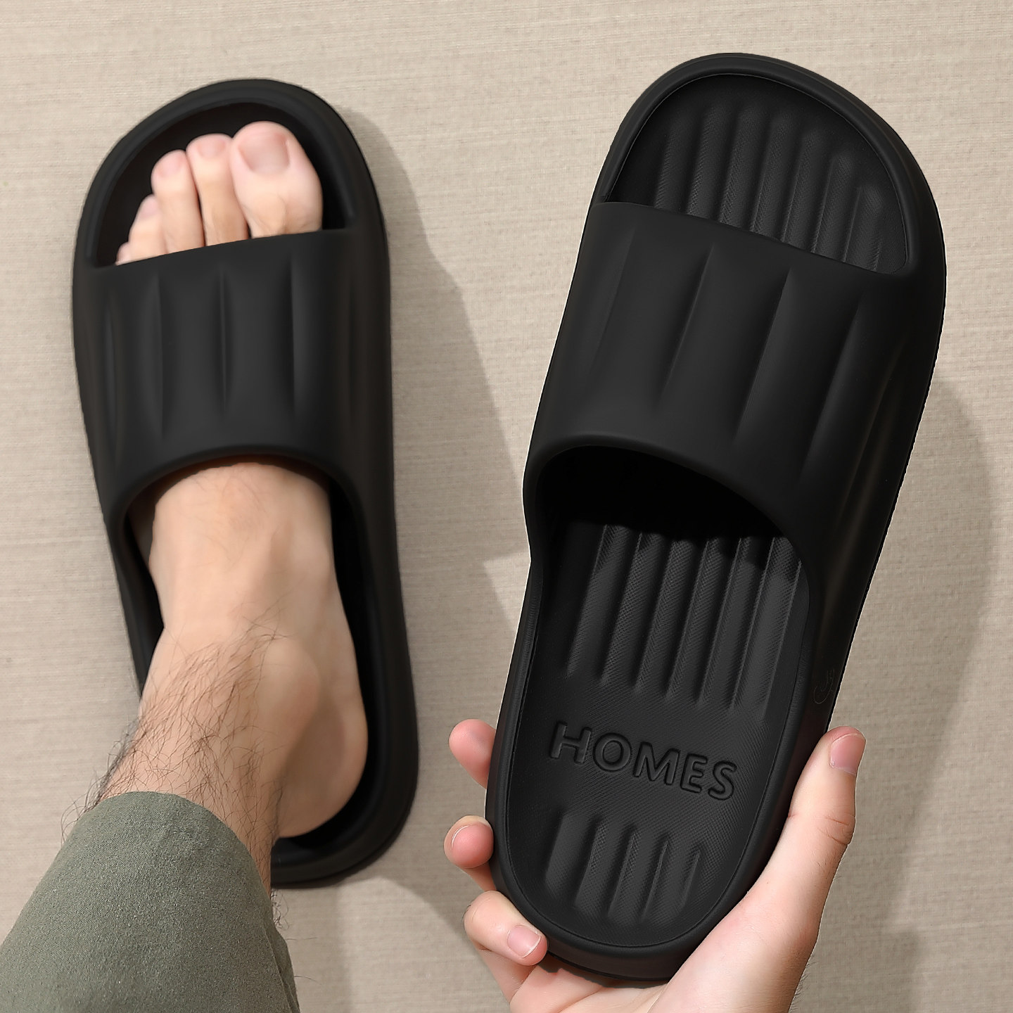 防臭eva凉拖鞋男款夏季2025新款室内家居浴室洗澡防滑家用凉拖女