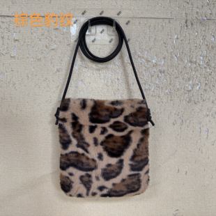 日单尾货 包邮 毛绒斜挎包 小包 女包 慧慧家 手机包