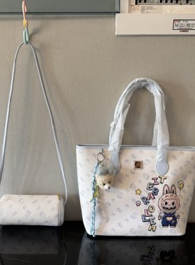 慧慧家 49包邮 品牌  托特包+小斜挎包 2件套 女包 单肩包斜挎包