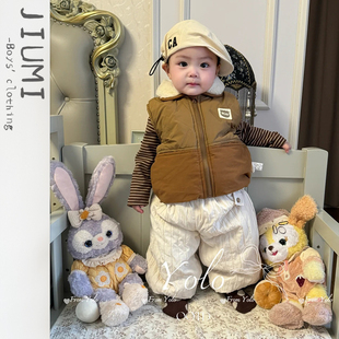 两件套 女宝洋气卡通印花卫衣小男孩加绒打底衫 婴幼童韩版 休闲套装