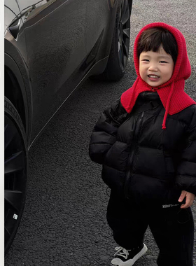 男童羽绒服2026冬季新款儿童韩版保暖外套宝宝洋气百搭立领面包服