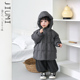 保暖外套儿童中长款 婴儿冬季 加厚连帽羽绒服宝宝韩版 百搭面包服潮