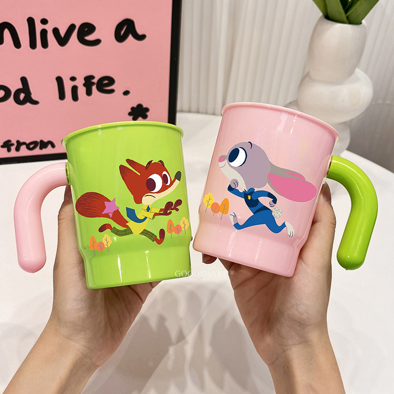 儿童漱口刷牙杯宝宝家用可爱动物城男孩女孩防摔洗漱牙缸牙刷杯子,家庭/个人清洁工具,洗漱杯,淘宝优惠券,粉丝福利购,淘宝优惠卷