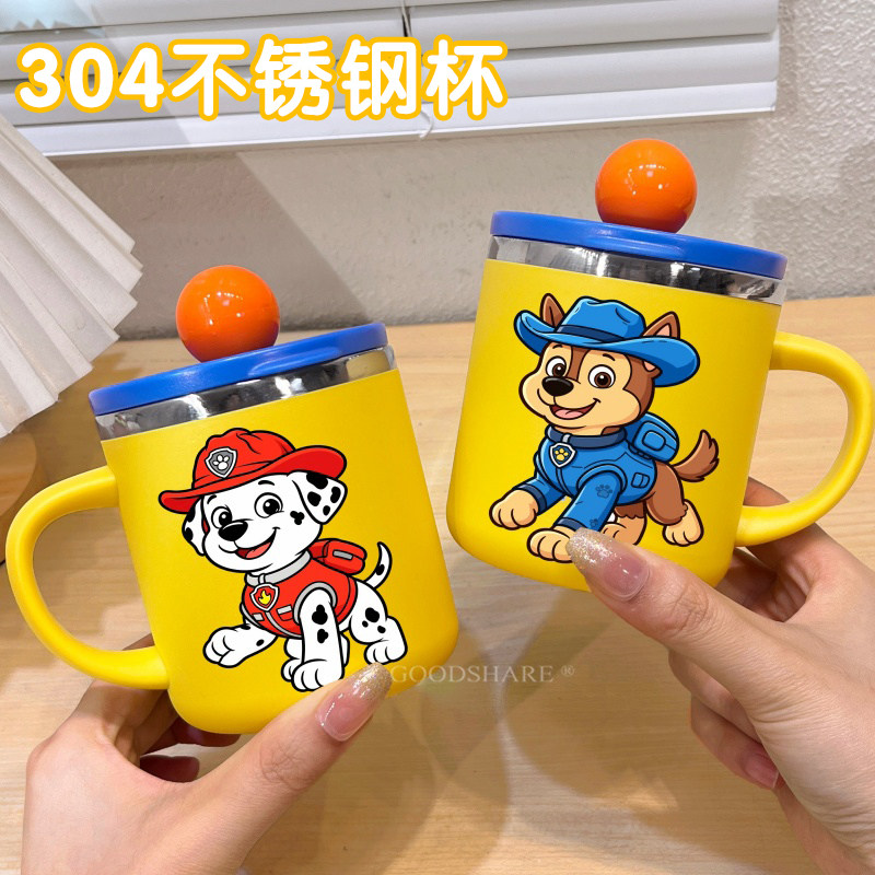 儿童304不锈钢直饮保温马克杯图片