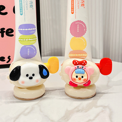 2025新款吸盘挤牙膏神器家用可爱