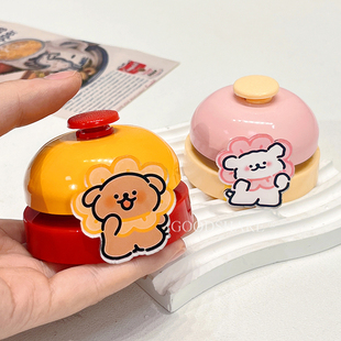 手拍铃铛超响传唤抢答铃2025新款可爱卡通前台上菜餐桌铃宠物按铃