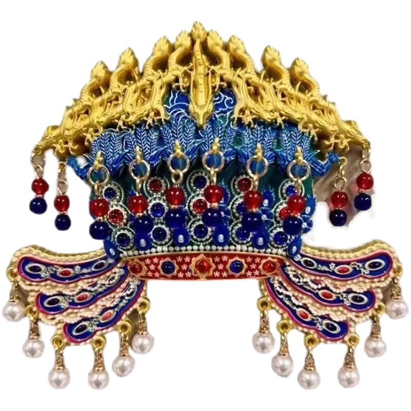 博物馆明代皇后凤冠冰箱贴金属旅游文创纪念品中国风磁吸伴手礼