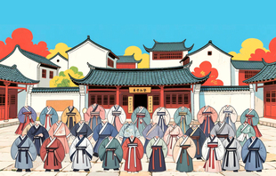 云毕业照合成照片班级合照修图加人可爱汉服校园照片精修民国风