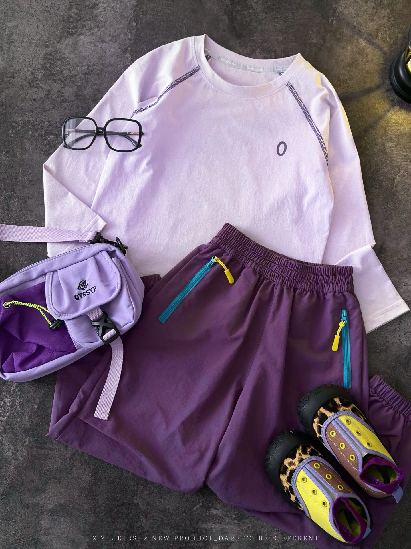 中大儿童26春秋新款速干吸湿长袖T恤男女童防水耐磨登山软壳裤N