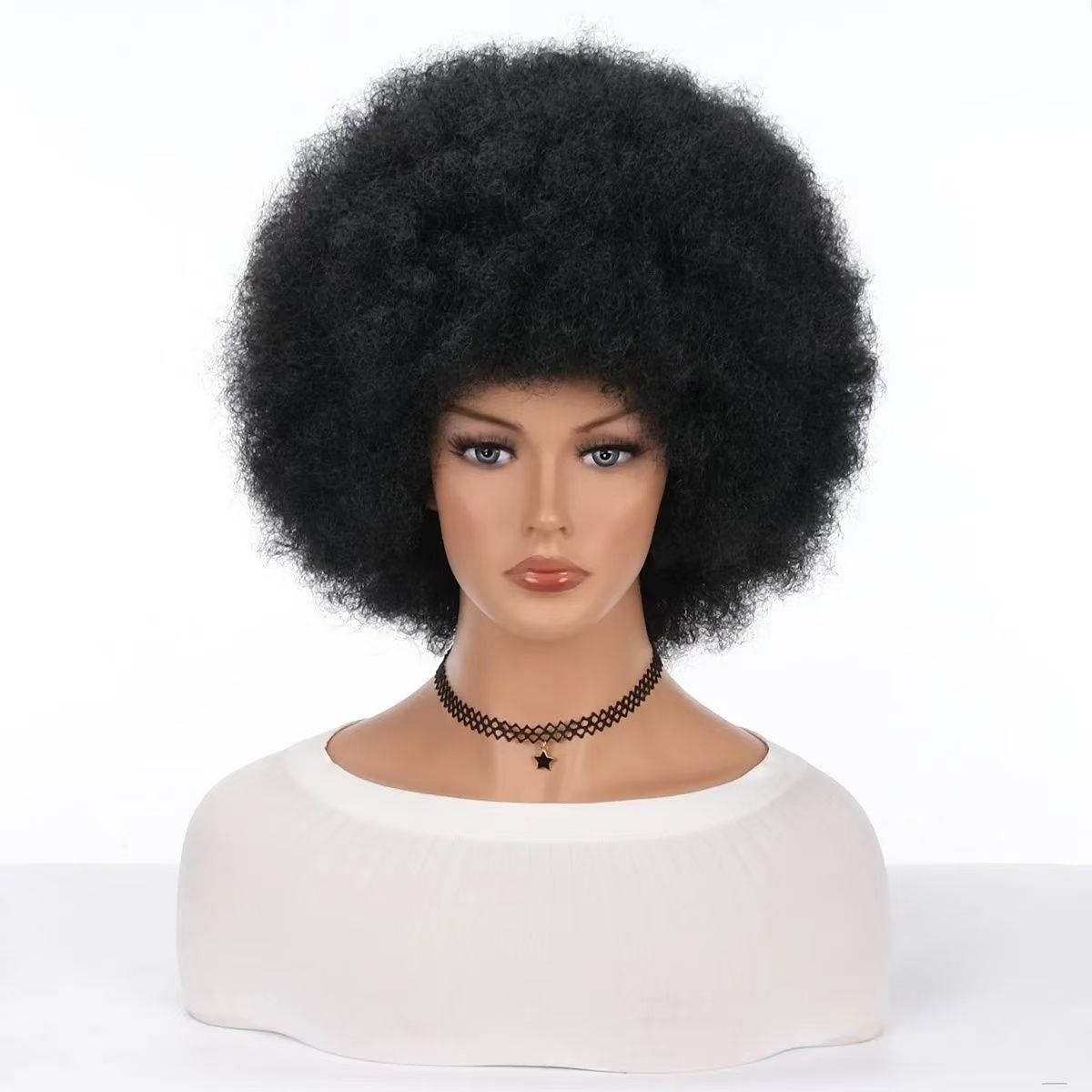 多色超大爆炸头假发男女通用蓬松舞会演出搞笑表演摇滚假发套