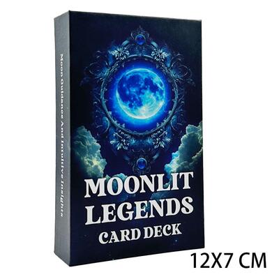 天地盖 月光传说神谕卡Moonlit Legends Card 12X7CM英文卡牌游戏
