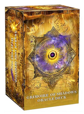 原创 暗影秘典神谕Grimoire of Shadows Oracle天地盖12X7CM 英文