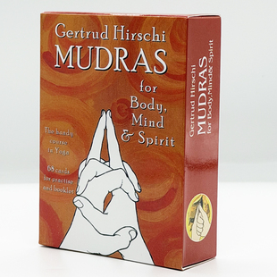 and 手印身心灵神谕卡Mudras mind body spirit英文卡牌游戏 for