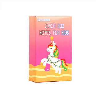 儿童笑话午餐卡 Luch Box Kids  趣味问答卡片 英文卡牌