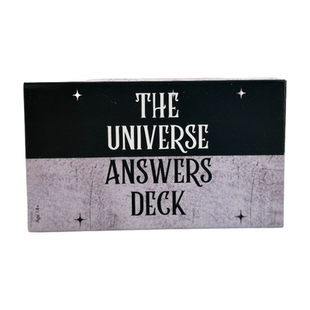 英文 宇宙答案神谕卡 The Universe Answers 讯息字卡44张卡牌
