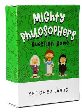 哲学家Mighty Philosophers Card Game亲子卡牌聚会游戏英文桌游